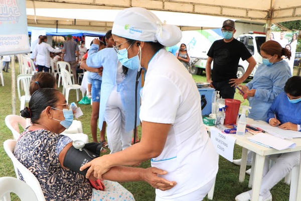 Vereda Loma Grande vive Gran Jornada de Promoción en Salud y oferta de servicios